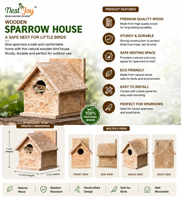 Brown_Wood_Hut_Shaped_Bird_House_Pitched_Roof