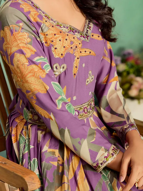 Pink_Rayon_Hand_Embroidery_Printed_Long_Gown_For_Women