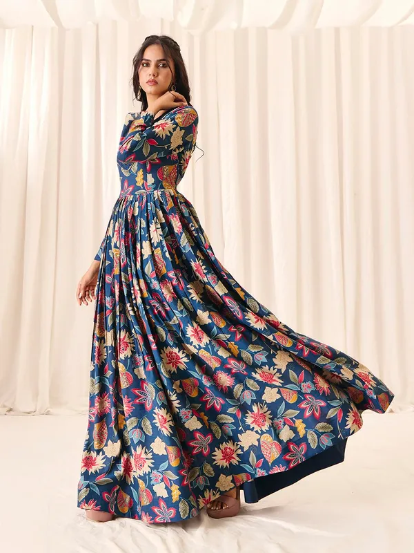 Morpich_Chanderi_Flared_Anarkali_Embroidered_Gown_For_Women