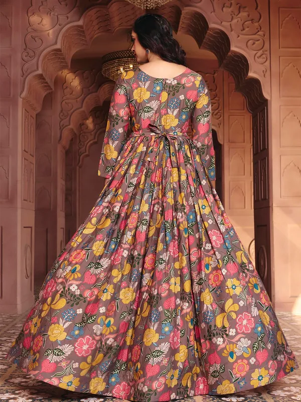 Coffee_Georgette_Flared_Anarkali_Embroidered_Gown_For_Women