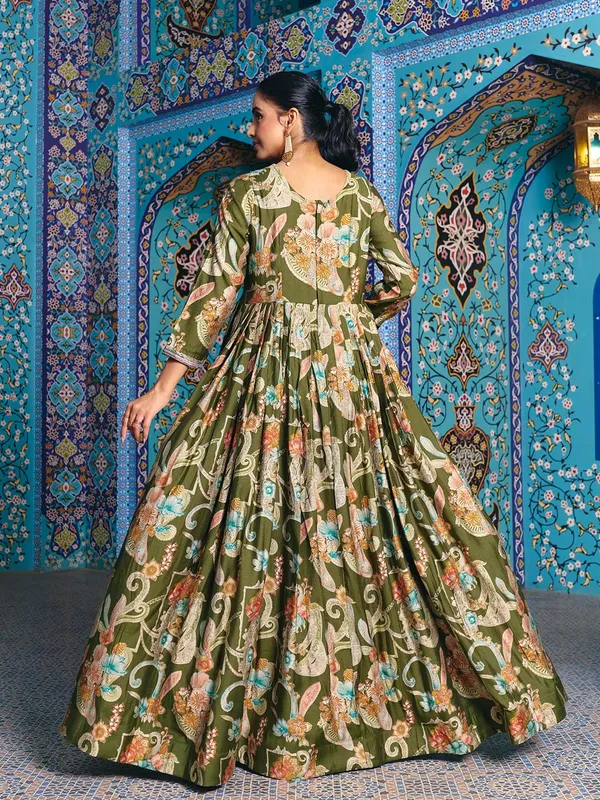 Green_Vatican_Print_Embroidered_Flared_Anarkali_Gown_For_Women