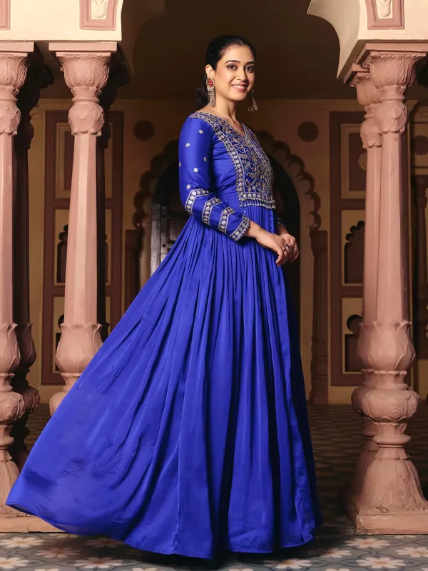 Blue_Rangoli_Silk_Flared_Anarkali_Gown_For_Women