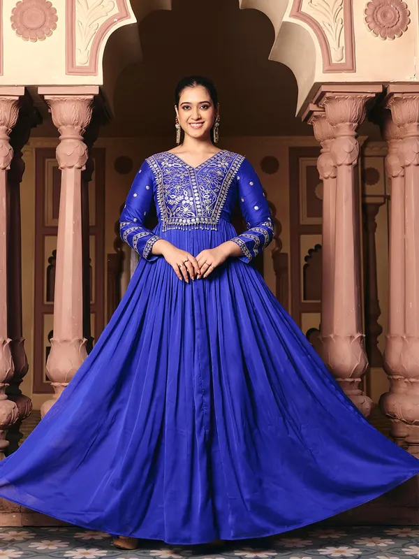 Blue_Rangoli_Silk_Flared_Anarkali_Gown_For_Women