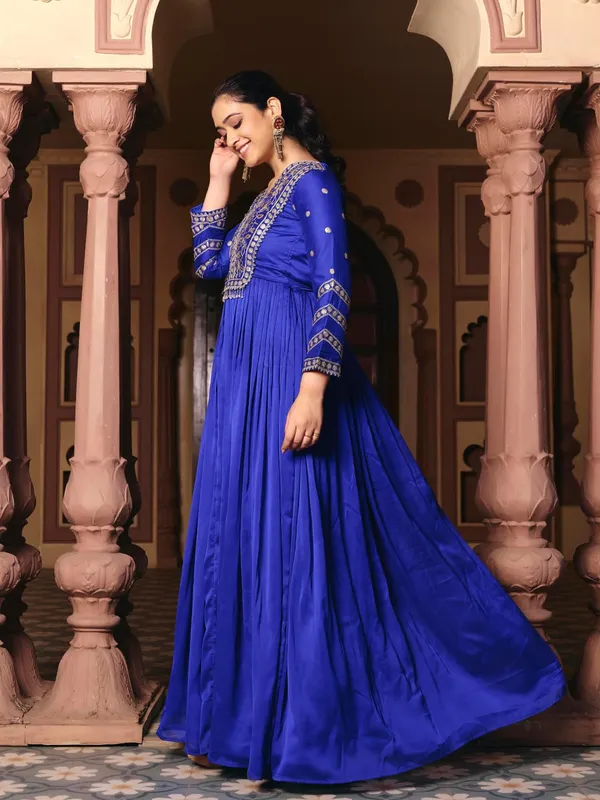 Blue_Rangoli_Silk_Flared_Anarkali_Gown_For_Women