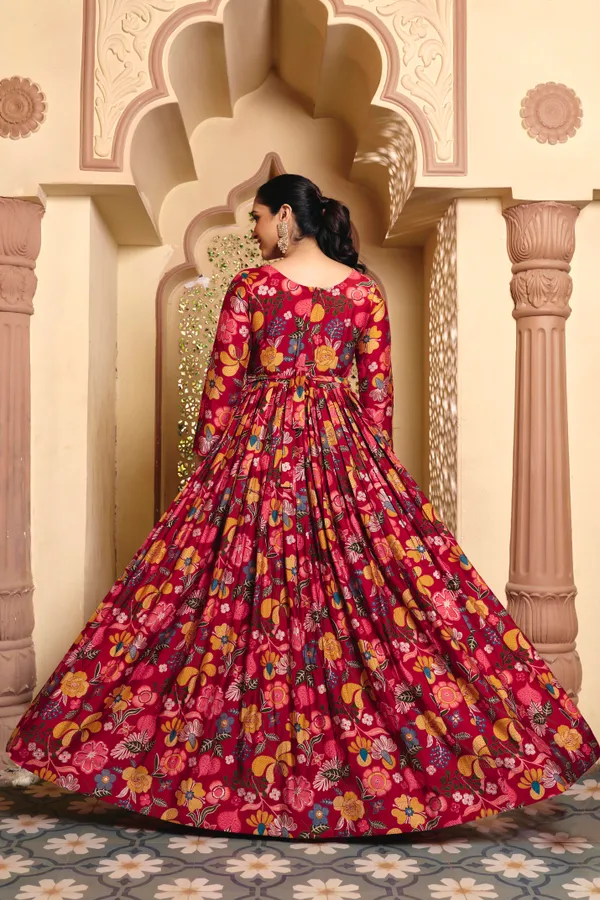 Maroon_Rayon_Flared_Anarkali_Embroidered_Gown_For_Women