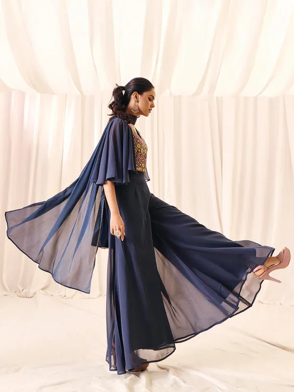Navy_Blue_Georgette_Embroidered_Top_Palazzo_Set_For_Women