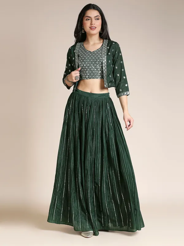Green_Rayon_Embroidered_Co-Ord_Set_For_Women