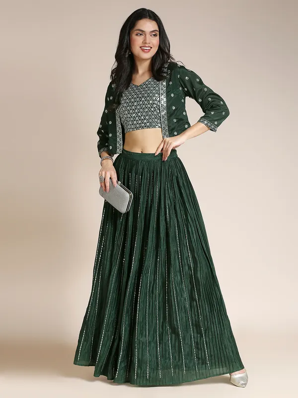Green_Rayon_Embroidered_Co-Ord_Set_For_Women