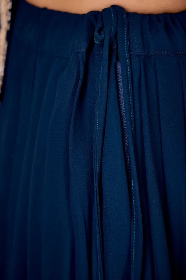 Dark_Blue_Rayon_Embroidered_Sharara_Suit_For_Women