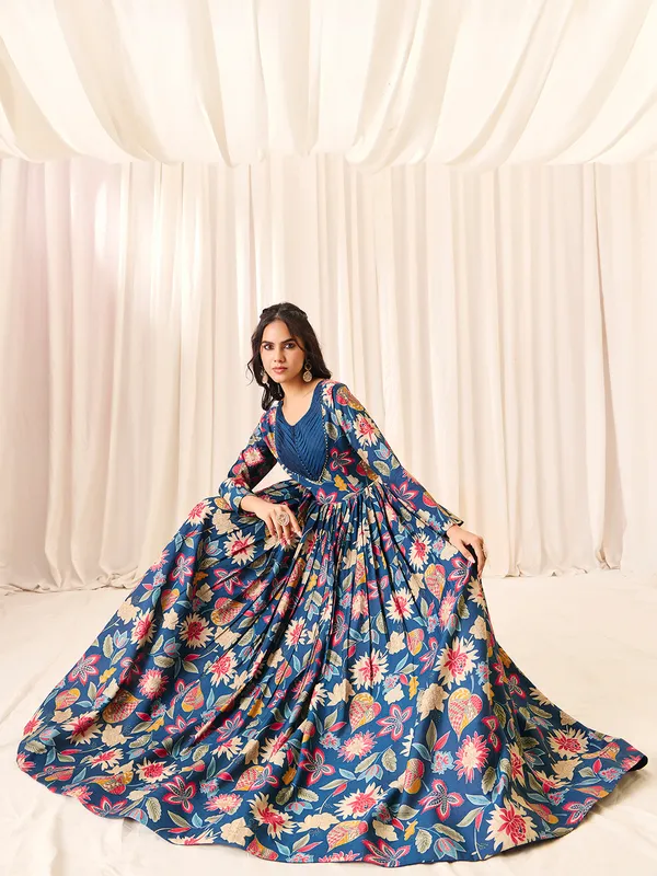 Morpich_Chanderi_Flared_Anarkali_Embroidered_Gown_For_Women