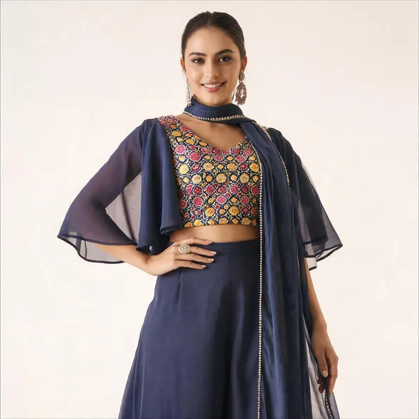 Navy_Blue_Georgette_Embroidered_Top_Palazzo_Set_For_Women