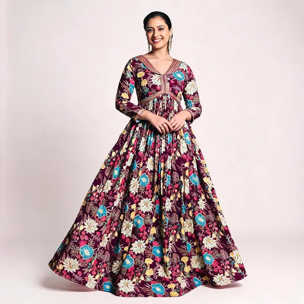 Wine_Georgette_Flared_Anarkali_Embroidered_Gown_For_Women