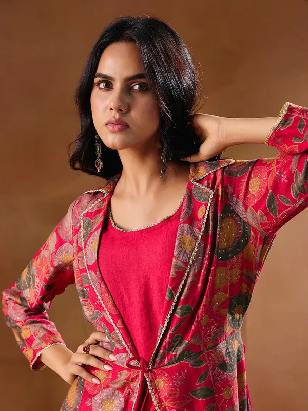 Pink_Georgette_Vatican_Print_Indo_Western_Gown_For_Women
