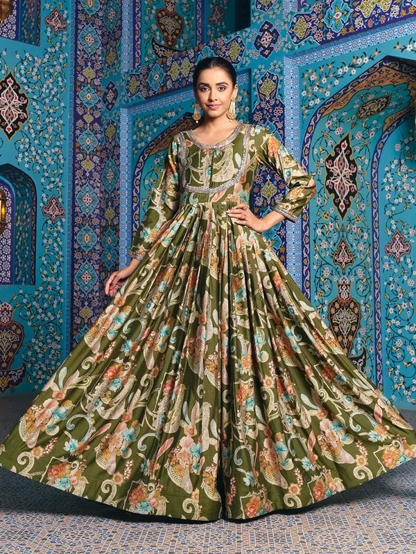 Green_Georgette_Vatican_Print_Embroidered_Flared_Anarkali_Gown_For_Women