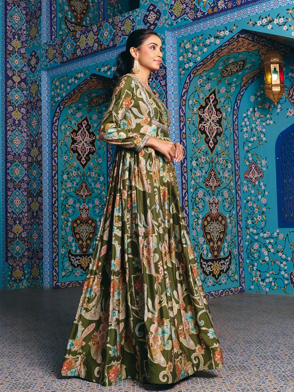 Green_Georgette_Vatican_Print_Embroidered_Flared_Anarkali_Gown_For_Women