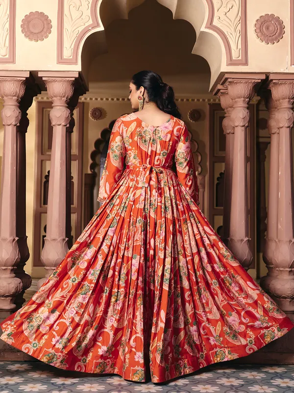 Orange_Georgette_Vatican_Print_Embroidered_Anarkali_Gown_For_Women