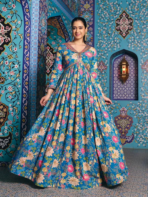 Sky_Blue_Georgette_Flared_Anarkali_Embroidered_Gown_For_Women