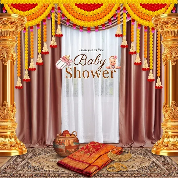 Premium_Baby_Shower_Backdrop_|_Classy_Gold_&_Maroon_Theme