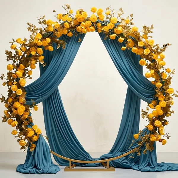 Royal_Blue_Luxury_Floral_Ring_Backdrop_Golden_Rose_Arch_Design_|_8X5Ft