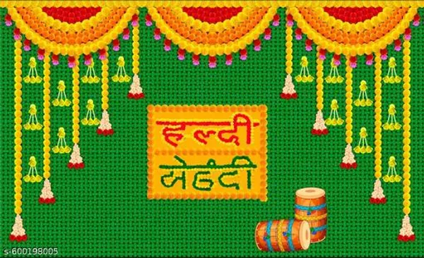 Haldi_Mehendi_Ceremony_Poster_Traditional_Wedding_Decor