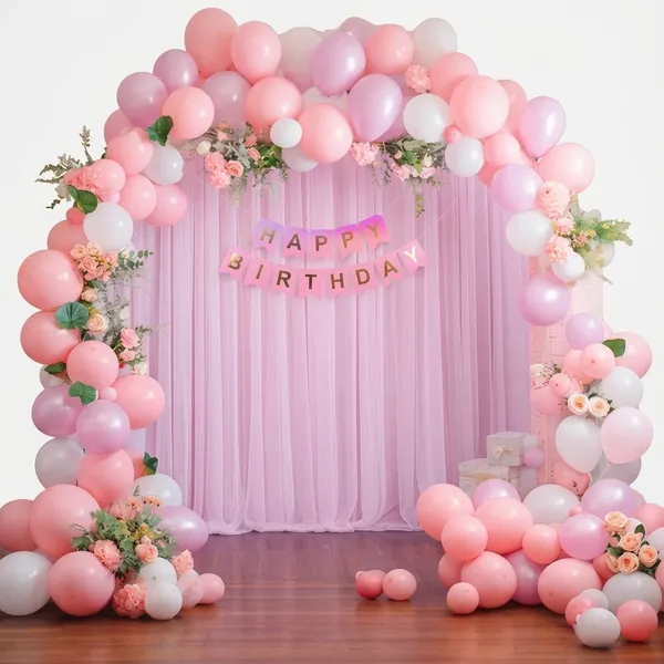 Premium_Pink_Balloon_Birthday_Backdrop_8X5Ft_|_Soft_Pastel_Decoration