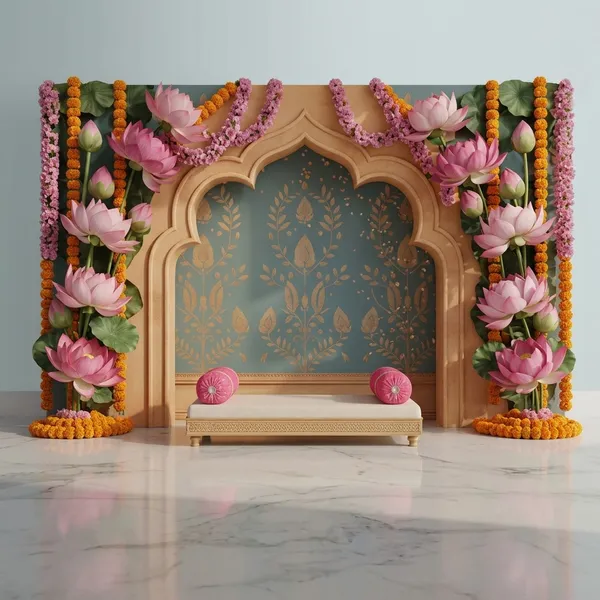 Traditional_Ethnic_Lotus_Flower_Theme_Decorative_Wall_Backdrop_-_Size_5X8_Ft
