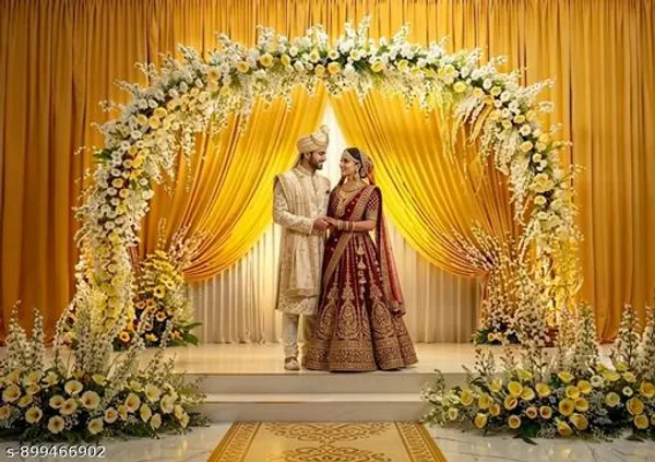Premium_Yellow_White_Floral_Arch_Haldi_Wedding_Backdrop_Cloth_5X8Ft
