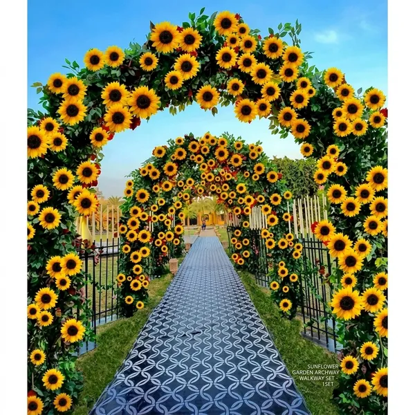 Grand_Sunflower_Garden_Arch_Backdrop_8X5Ft_|_Vibrant_Floral_Pathway_Theme