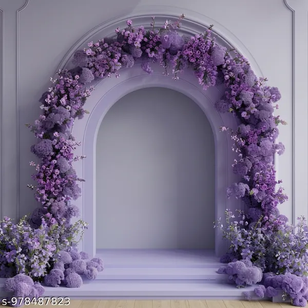 Lavender_Floral_Arch_Backdrop_Curtain_For_Festival_&_Event_Decoration