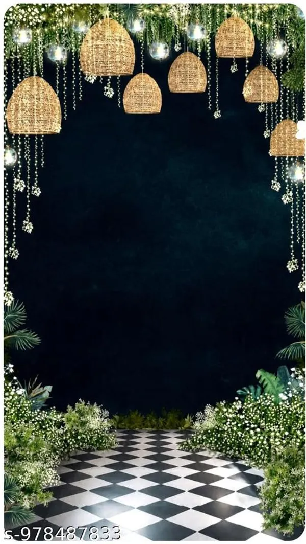 Black_Floral_Photo_Booth_Backdrop_Curtain_For_Festival_&_Event_Decoration