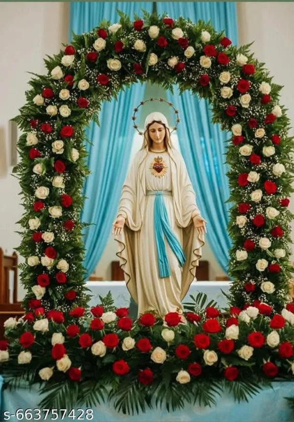 Divine_Mother_Mary_Floral_Arch_Backdrop_8X5Ft_|_Sacred_Christian_Theme