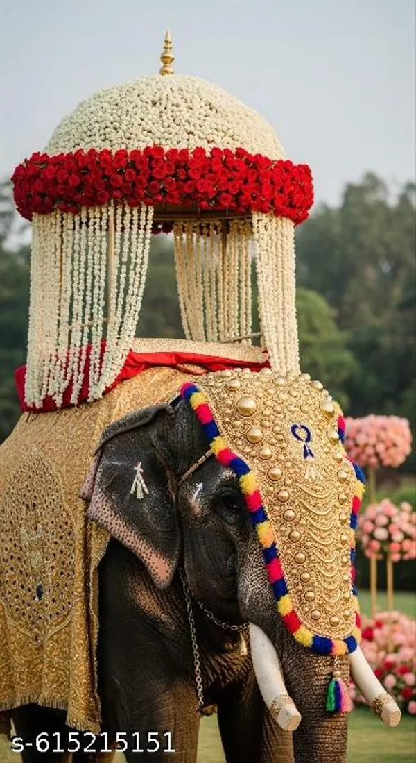 Royal_Elephant_Wedding_Backdrop_|_8X5_Ft_Washable_Cloth