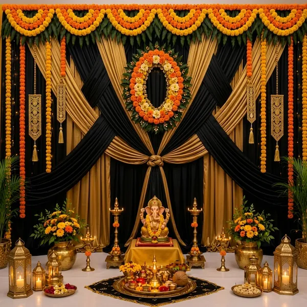 Ganesha_Pooja_Backdrop_Curtain_For_Wedding_Decoration,_Lakshmi_Pooja,_Birthday