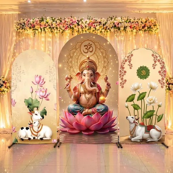 Ganesha_Pooja_Backdrop_Curtain_For_Wedding_Decoration,_Lakshmi_Pooja,_Birthday