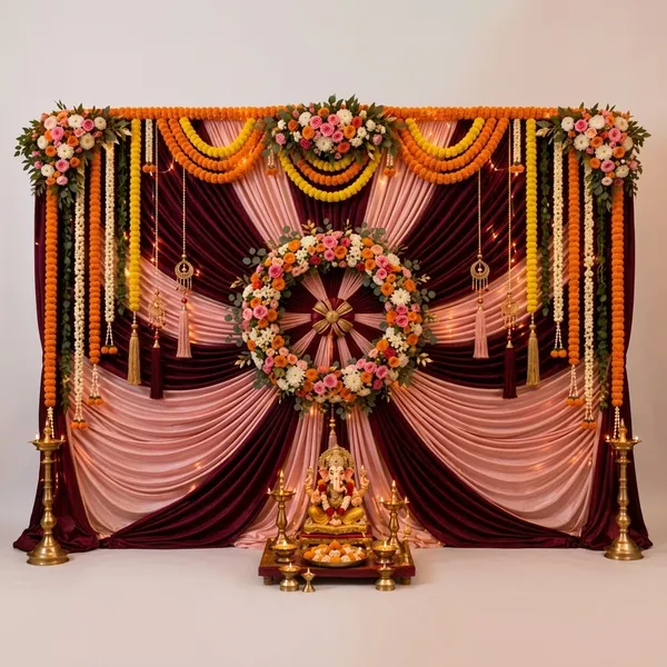 Ganesha_Pooja_Backdrop_Curtain_For_Wedding_Decoration,_Lakshmi_Pooja,_Birthday
