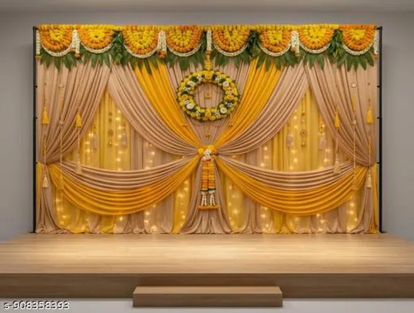Premium_Beige_Golden_Yellow_Floral_Drapes_Backdrop_Cloth_5X8Ft
