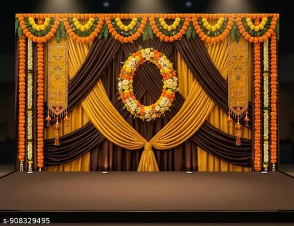 Premium_Black_Golden_Royal_Floral_Backdrop_Cloth_5X8Ft