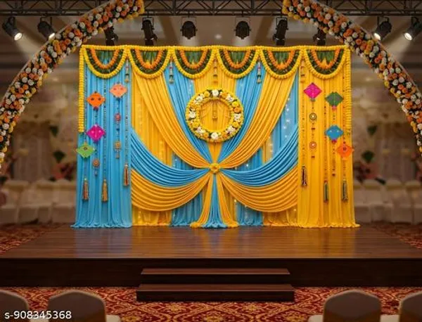 Premium_Blue_Yellow_Floral_Drapes_Backdrop_Cloth_5X8Ft