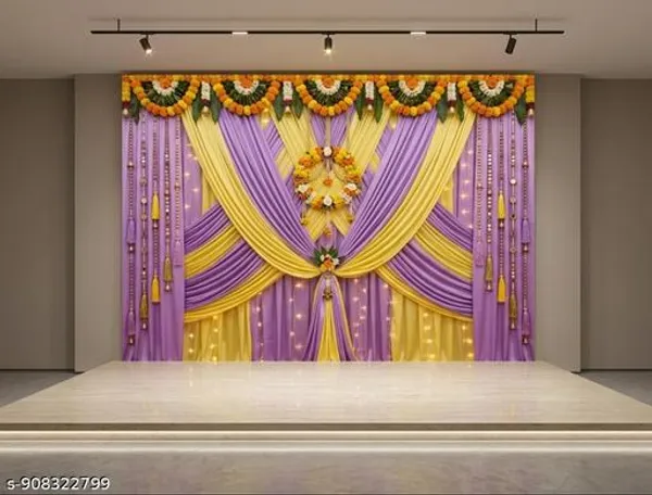 Premium_Purple_Yellow_Floral_Drapes_Backdrop_Cloth_5X8Ft