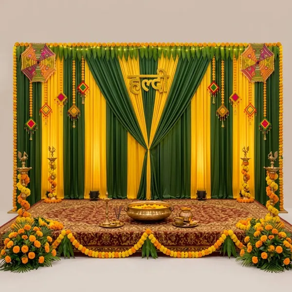 Premium_Green_Yellow_Haldi_Backdrop_Cloth_5X8Ft