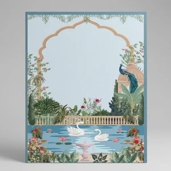 Premium_Floral_Garden_Backdrop_5X8_Ft_Peacock,_Swans_&_Water_Fountain_Theme