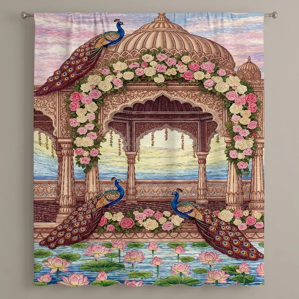 Royal_Peacock_Palace_Backdrop_Curtain_8X5_Ft_|_Premium_Washable_Fabric