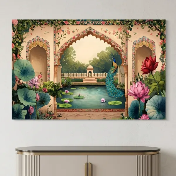Royal_Lotus_Garden_Peacock_Backdrop_|_8-5_Ft_|_Premium_Washable_Blend_Fabric