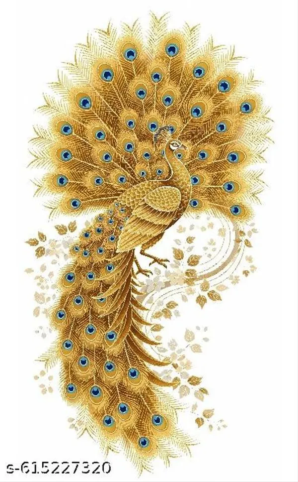 Golden_Peacock_Wall_Art