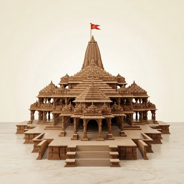 Premium_Ram_Mandir_Backdrop_8X5Ft_|_Golden_Sunrise_Temple_Theme