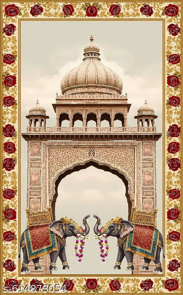 Royal_Elephant_Arch_Backdrop_Curtain_8X5_Ft_|_Premium_Washable_Fabric