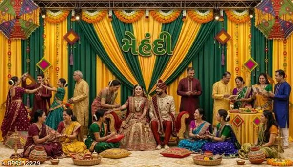 Traditional_Mehndi_Ceremony_Printed_Backdrop_Cloth_5X8_Ft_Premium_Blend_Fabric