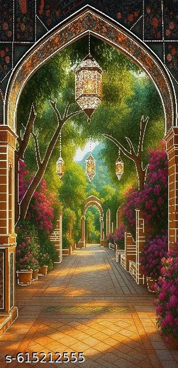 Luxury_Garden_Archway_Backdrop_|_8X5_Ft_Washable_Cloth