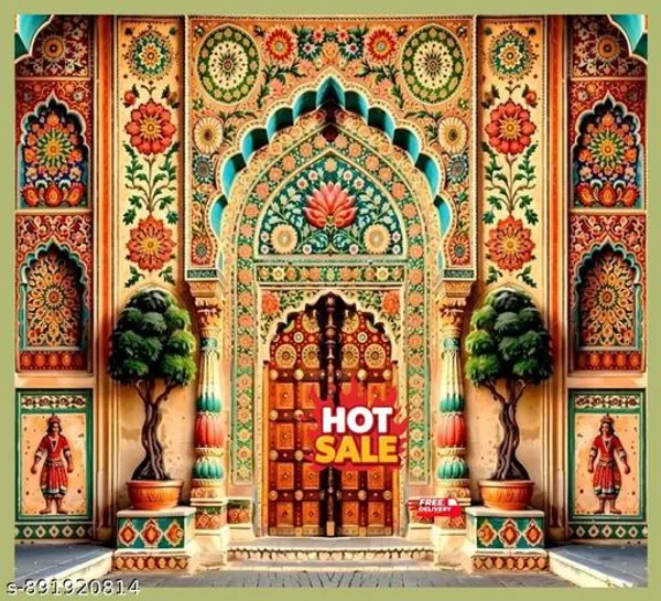 Premium_Rajasthani_Royal_Palace_Theme_Backdrop_Wall_Cloth_5X8_Ft_Washable_Blend