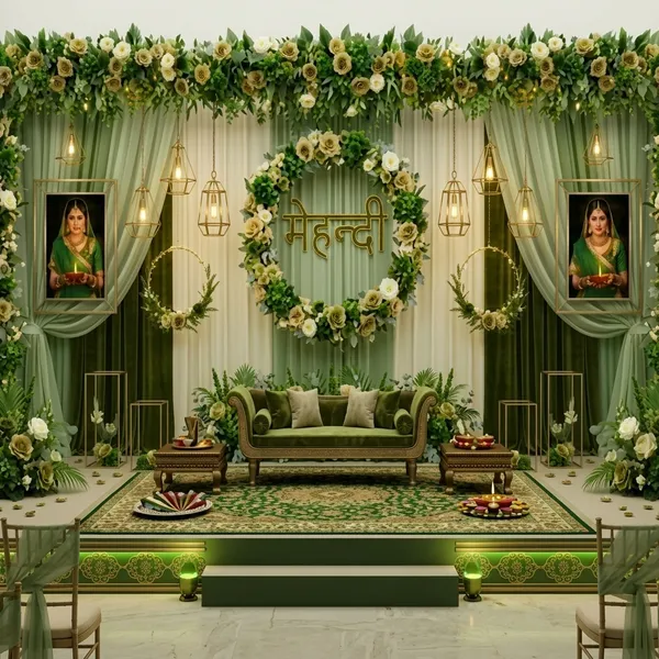 Premium_Mehendi_Ceremony_Decoration_Backdrop_Wall_Cloth_With_Sage_Green_White